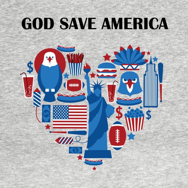 God Save America by Dizzyland